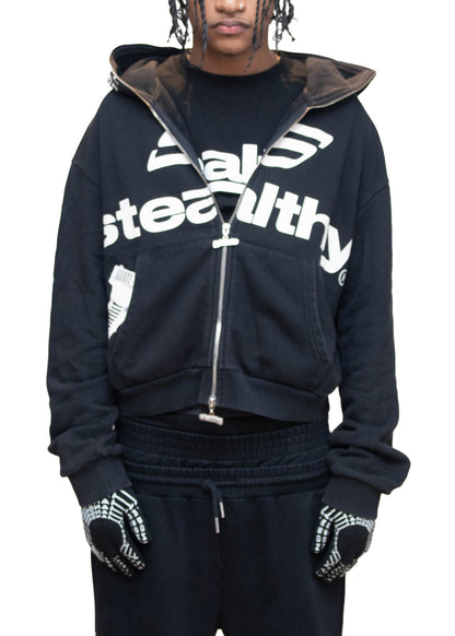 GL*CK CHROME FULL ZIP Hoodie (Black)