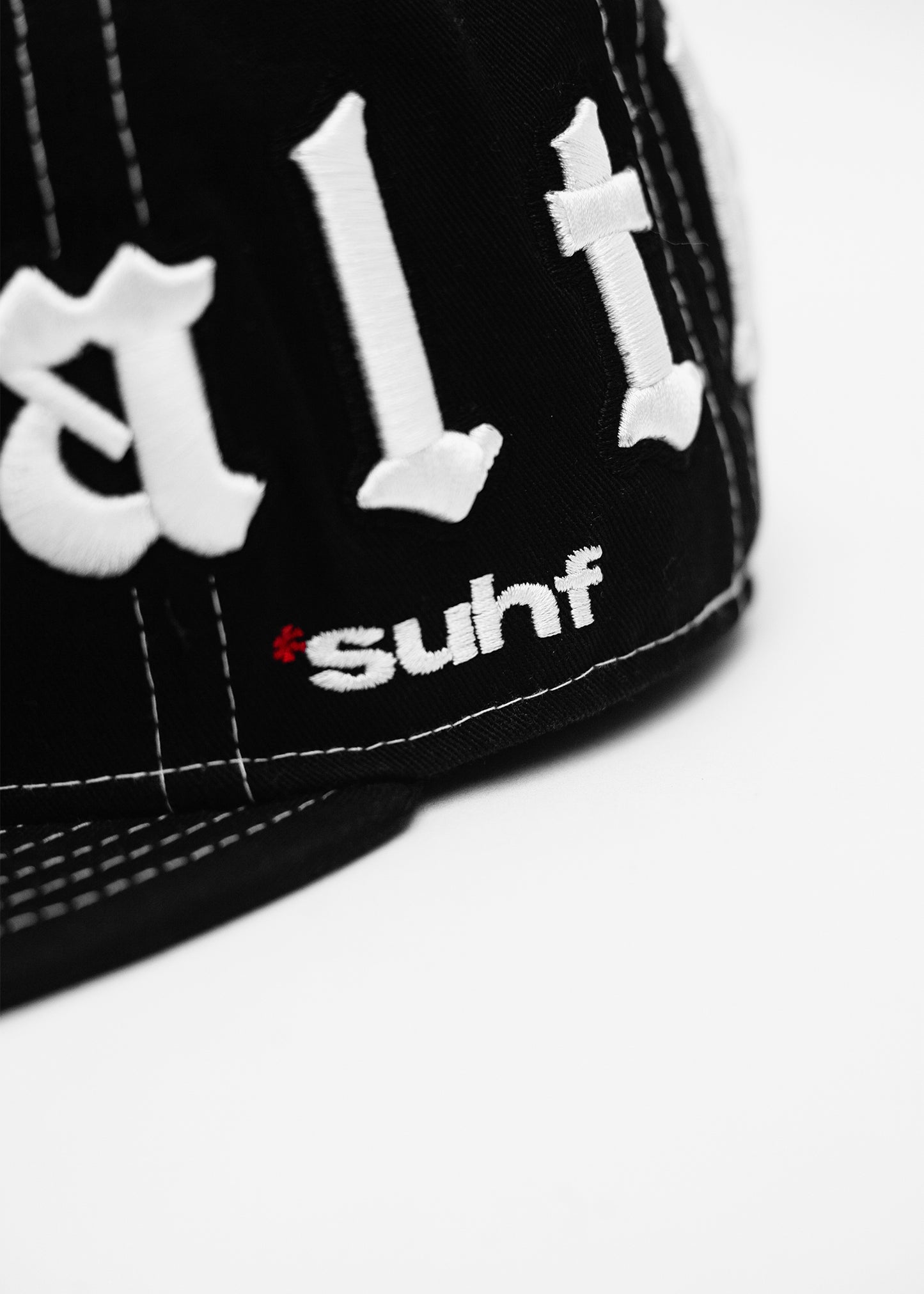 Stealthy fitted cap