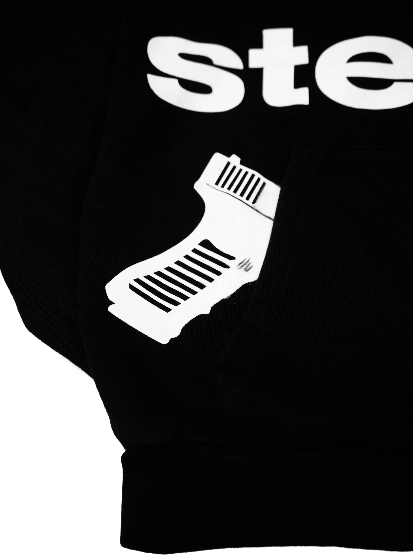 GL*CK CHROME FULL ZIP Hoodie (Black)
