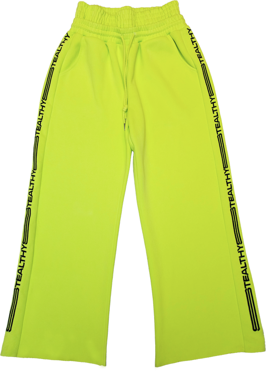 NEON GREEN SWEATPANTS