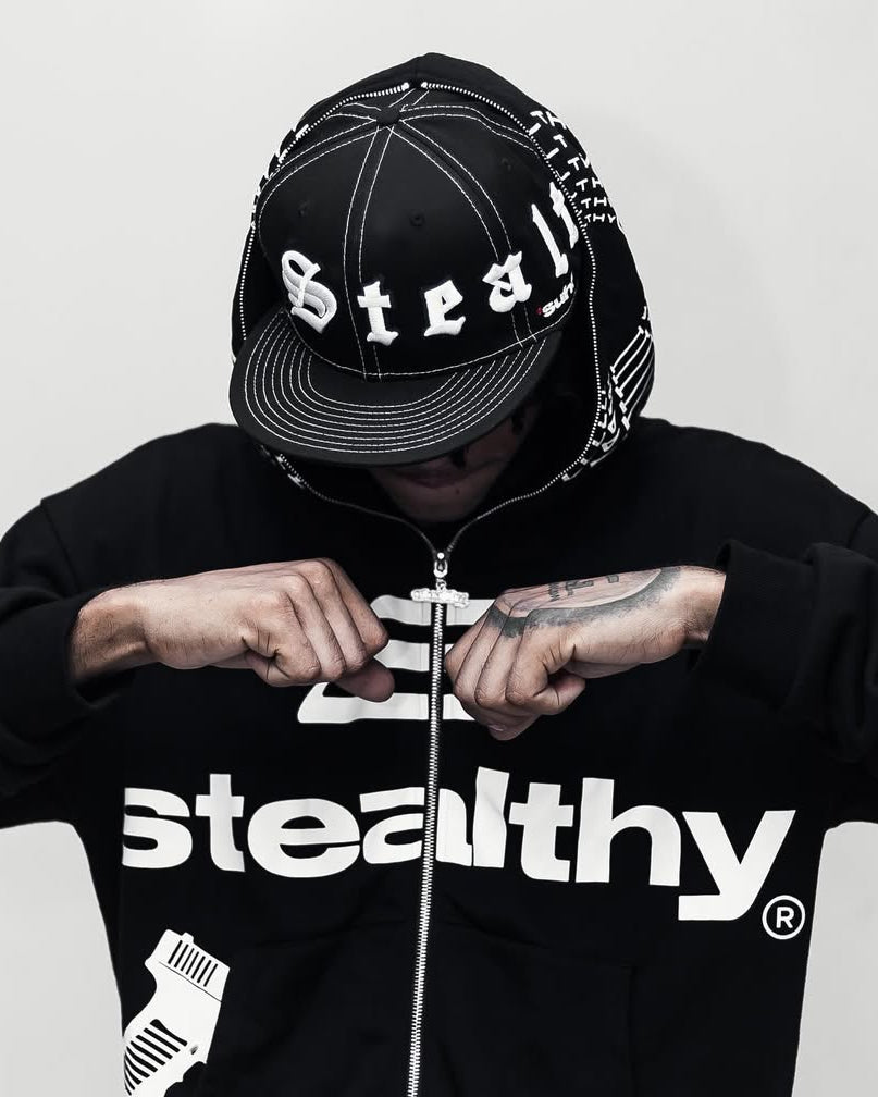 Stealthy fitted cap