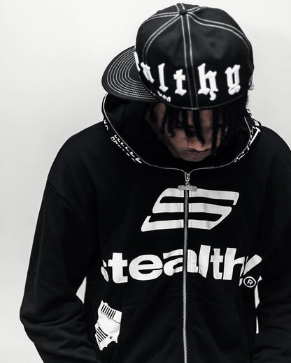 Stealthy fitted cap
